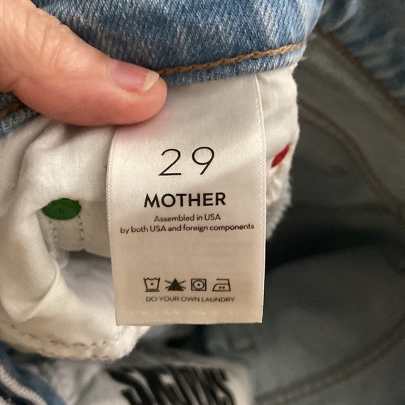 NWT MOTHER Snacks! The Fun Dip Puddle in Lots of Nibbles wash size 29 - Picture 12 of 14